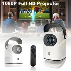 1080P Full HD projektors ar regulējamu augstumu un leņķi LIVMAN TZ-2 cena un informācija | Projektori | 220.lv