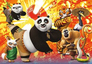 Puzle Maxi 30 gabali Panda Kung Fu 3 cena un informācija | Puzles, 3D puzles | 220.lv