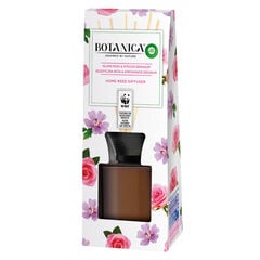 AIR WICK Botanica Exotic Rose & African Geranium gaisa atsvaidzinātājs ar stiebru difuzoru, 80ml cena un informācija | Mājas aromāti | 220.lv