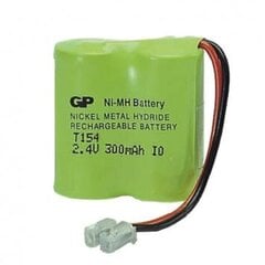 GP akumulators T154 2.4V 300mAh 30AAH2BMU MiMH cena un informācija | Akumulatori mobilajiem telefoniem | 220.lv