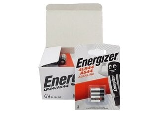 ENERGIZER 4LR44/A544 6V elementi, 6 gab cena un informācija | Baterijas | 220.lv