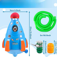 FOHYLOY ūdens raķešu palaišanas ierīce bērniem zila cena un informācija | Ūdens, smilšu un pludmales rotaļlietas | 220.lv