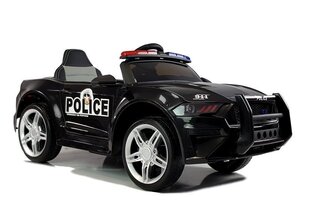 Bērnu elektroauto Police BBH0007 Black cena un informācija | Bērnu elektroauto | 220.lv