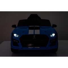 Elektriskā sporta automašīna bērniem Ford Mustang GT500 Shelby, zils cena un informācija | Bērnu elektroauto | 220.lv