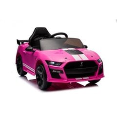 Elektriskā sporta automašīna bērniem Ford Mustang GT500 Shelby Pink cena un informācija | Bērnu elektroauto | 220.lv