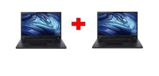 Acer TravelMate TMP216-51-33EG 16 " IPS WUXGA Intel Core i3-1315U 8 GB SSD 256 GB Intel Iris Xe Graphics Windows 11 Pro + Acer TravelMate TMP216-51-33EG 16 " IPS WUXGA Intel Core i3-1315U 8 GB SSD 256 GB Intel Iris Xe Graphics Windows 11 Pro cena un informācija | Portatīvie datori | 220.lv