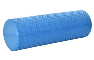 Jogas masāžas rullītis Sanro Foam roll, 45x15 cm, zils cena un informācija | Jogas preces | 220.lv