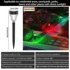 2gab Lights Outdoor Led Garden Lights Dekoratīvās gaismas cena un informācija | Ziemassvētku lampiņas, LED virtenes | 220.lv