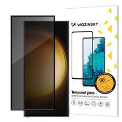 Wozinsky Privacy Glass rūdīts privātuma stikls ar pretspiegošanas filtru Samsung Galaxy S24 Ultra cena un informācija | Ekrāna aizsargstikli | 220.lv