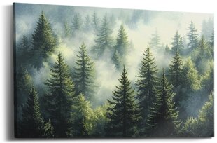 Glezna Foggy Forest cena un informācija | Gleznas | 220.lv