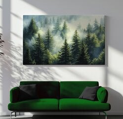 Картина Foggy Forest цена и информация | Картины | 220.lv