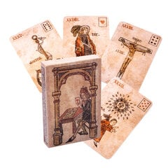 Silson orākula zīlēšanas kartīte 8,8x6cm bez ceļveža Lenormand kāršu taro prakse cena un informācija | Galda spēles | 220.lv