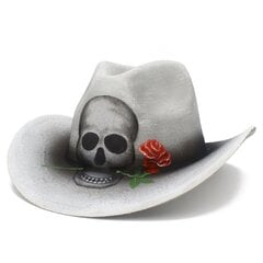 Fedora cepure ar platām malām Kovboju cepure burvju cepure vīriešiem sieviešu unisex Panamas cepure lomu spēle Saģērbt Cosplay ballīšu aksesuāri цена и информация | Мужские шарфы, шапки, перчатки | 220.lv