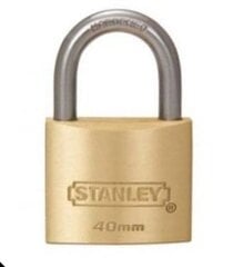 Slēdzene 40mm STANLEY, S742-031 cena un informācija | Durvju slēdzenes | 220.lv