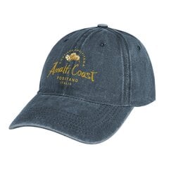 Amalfi Coast Italy Vintage ziedu kovboju cepure dzimšanas dienas Trucker Cap Golf Caps vīriešu sieviešu cena un informācija | Vīriešu cepures, šalles, cimdi | 220.lv