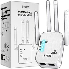 WiFi signāla pastiprinātājs Repeater 5GHz, 1200 Mb/s, Palielina diapazonu cena un informācija | Wi-Fi pastiprinātāji | 220.lv