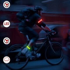 Spilgtā LED aproce Nobitech, 19 cm, 2 gab. cena un informācija | Velo lukturi un atstarotāji | 220.lv