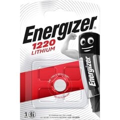 ENERGIZER baterijas CR1220, LITIJA, 1 gab cena un informācija | Baterijas | 220.lv