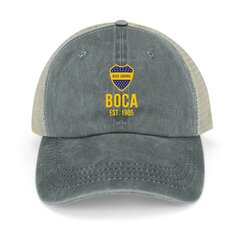 Boca Juniors Cowboy Cepure Snap Back Cepure derbija cepure Trucker Cap ballīšu cepures Cepure vīriešiem Sieviešu цена и информация | Мужские шарфы, шапки, перчатки | 220.lv