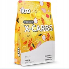 Ogļhidrātu maisījums KFD X-CARBS, 1kg cena un informācija | Uztura bagātinātāji, preparāti muskuļu masas palielināšanai | 220.lv