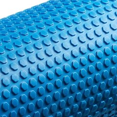 Jogas masāžas rullītis Sanro Foam roll, 45x15 cm, zils cena un informācija | Jogas preces | 220.lv