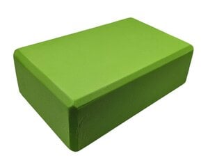 Jogas bloks KP-081 23x15x8 cm, gaiši zaļa krāsa cena un informācija | Jogas preces | 220.lv