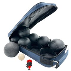 SPĒLES Bumbas 8 GAB - PETANQUE BOULE BLACK ENERO PRO VĀKS cena un informācija | Biljards | 220.lv