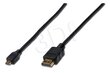 Assmann, HDMI/Micro HDMI, 1 m cena un informācija | Kabeļi un vadi | 220.lv