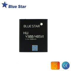 BlueStar Аккумулятор Huawei Ascend Y300 Y500 T8833 Li-Ion 1600 mAh Аналог HB5V1 цена и информация | Аккумуляторы для телефонов | 220.lv