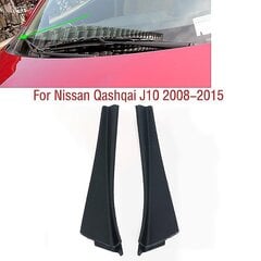 2gab priekš Nissan Qashqai J10 2008 2009 2010 2011 2012 2013 2014 2015 Priekšējā vējstikla aptinuma stūra apdares tīrītāja sānu apdares vāka vāks cena un informācija | Piederumi korpusiem | 220.lv