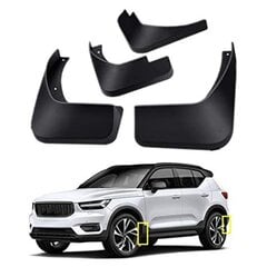 Volvo Xc40 2018 2019 2020 2021 dubļu spārniem priekšējiem aizmugurējiem šļakatu aizsargiem spārnu komplekts (četri komplektā) cena un informācija | Auto piederumi | 220.lv