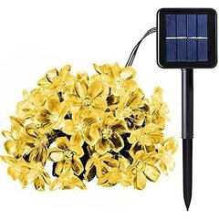 7M 50 LED K?rsb?rsblomma Solcell Ljusslinga Tr?dg?rd Fairy Ljus цена и информация | Аксессуары для корпусов | 220.lv