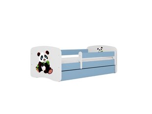 Bērnu gulta ar matraci Kocot Kids BabyDreams Blue panda 2, zila cena un informācija | Bērnu gultas | 220.lv