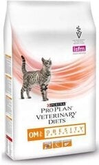 Purina Ppvd Feline Om Obesity pieaugušiem kaķiem, 1,5 kg cena un informācija | Sausā barība kaķiem | 220.lv