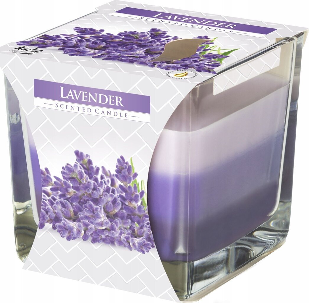 Aromātiskā svece Scented Lavender cena un informācija | Sveces un svečturi | 220.lv