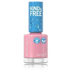 Nagu laka Rimmel Kind&Free Nail Polish, 164 Sweet Blossom, 8 ml cena un informācija | Nagu lakas, stiprinātāji | 220.lv