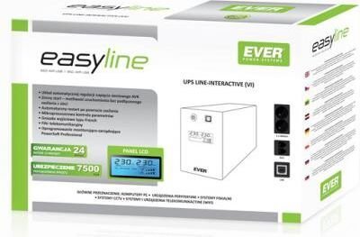 Ever Easyline 650 UPS cena un informācija | UPS- Nepārtrauktās barošanas bloki | 220.lv