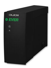 Источник бесперебойного питания UPS Ever Duo II PRO 1000 цена и информация | Источники бесперебойного питания (UPS) | 220.lv