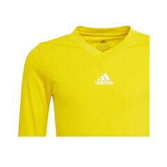 T-krekls bērniem Adidas Team Base Tee Jr GN7514, dzeltens cena un informācija | Zēnu krekli | 220.lv