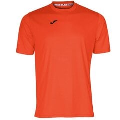 T-krekls zēniem Joma Combi Junior 100052.040 futbola krekls, oranžs cena un informācija | Zēnu krekli | 220.lv