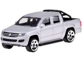 Volkswagen Amarok metāla modelis, sudraba krāsā cena un informācija | Rotaļlietas zēniem | 220.lv