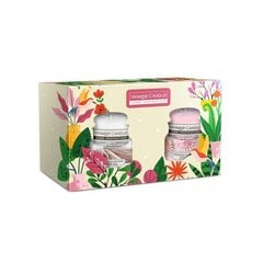 Yankee Candle Sugared Blossom - Segas dienas sveču dāvanu komplekts 2 x 104 g cena un informācija | Sveces un svečturi | 220.lv