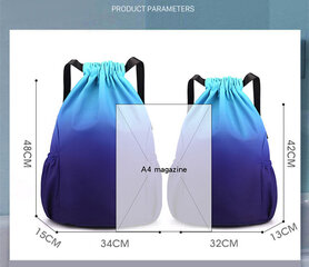 Daudzfunkcionāla ūdensnecaurlaidīga sporta soma Ūdensizturīgas mugursomas цена и информация | Рюкзаки, сумки, чехлы для компьютеров | 220.lv