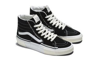 Unisex apavi Vans Sk8-Hi Reconst augstpapēžu apavi melni VN0005UK6BT1 цена и информация | Кроссовки для мужчин | 220.lv