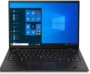 Lenovo ThinkPad X1 CARBON Gen 9 i5-1145G7 256GB SSD 16GB 14" Wuxga WIN10 Pro cena un informācija | Portatīvie datori | 220.lv