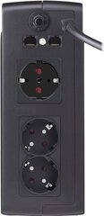 Power Walker UPS Standby/Off-line 1000VA 3x SCHUKO, RJ11/RJ45 cena un informācija | UPS- Nepārtrauktās barošanas bloki | 220.lv