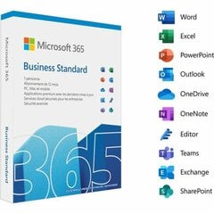 Microsoft 365 Business Standard cena un informācija | Operētājsistēmas | 220.lv