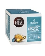 Nescafe Dolce Gusto Dallmayr kafijas kapsulas Crema d'Oro Caffe Latte, 16gab. cena un informācija | Kafija, kakao | 220.lv