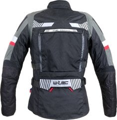 Moto jaka W-TEC Excellenta Evo Touring - Thunderstorm Grey 3XL cena un informācija | Moto jakas | 220.lv