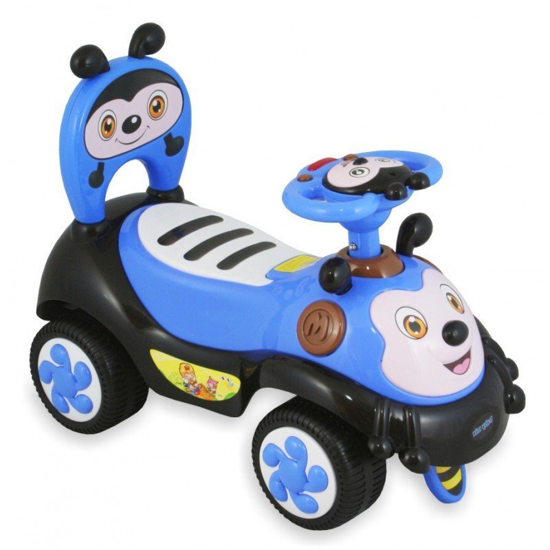 Mašīna - scooter zila bitīte Baby Mix cena un informācija | Rotaļlietas zīdaiņiem | 220.lv